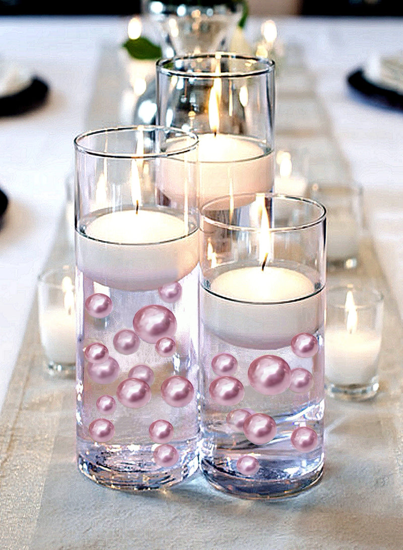 Perles de lavande "flottantes" - Décorations de vase sans trou Jumbo/Tailles assorties