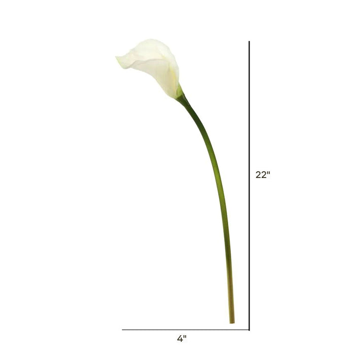 Calla Lilies - White - Realistic - Vase Decorations