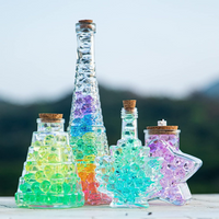 Floating Translucent Gels Color Accents-Including Premeasured Prep & Storage bag Kit for Best Floating Results! Vase Decorations