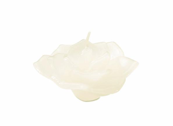 3" Off White/Ivory Flower Floating Candles. Set of 3 Candles-Unscented