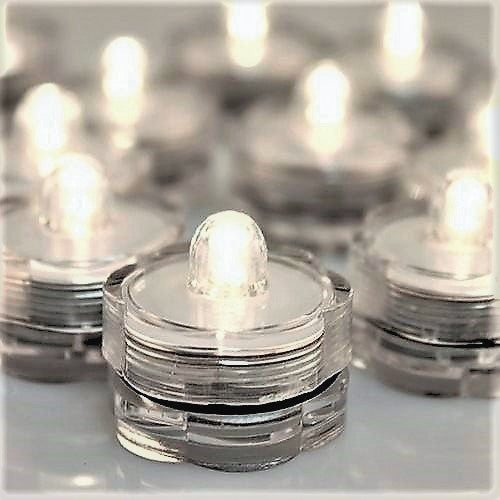 كشافات شاي LED غاطسة - ابيض - مقاومة للماء