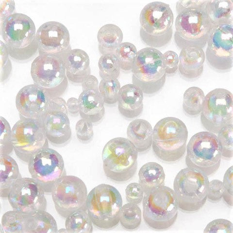 Iridescent Crystals - 120 pc Assorted Sizes