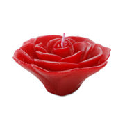 Velas flotantes de flores de 3.75". Juego de 3 sin perfume.