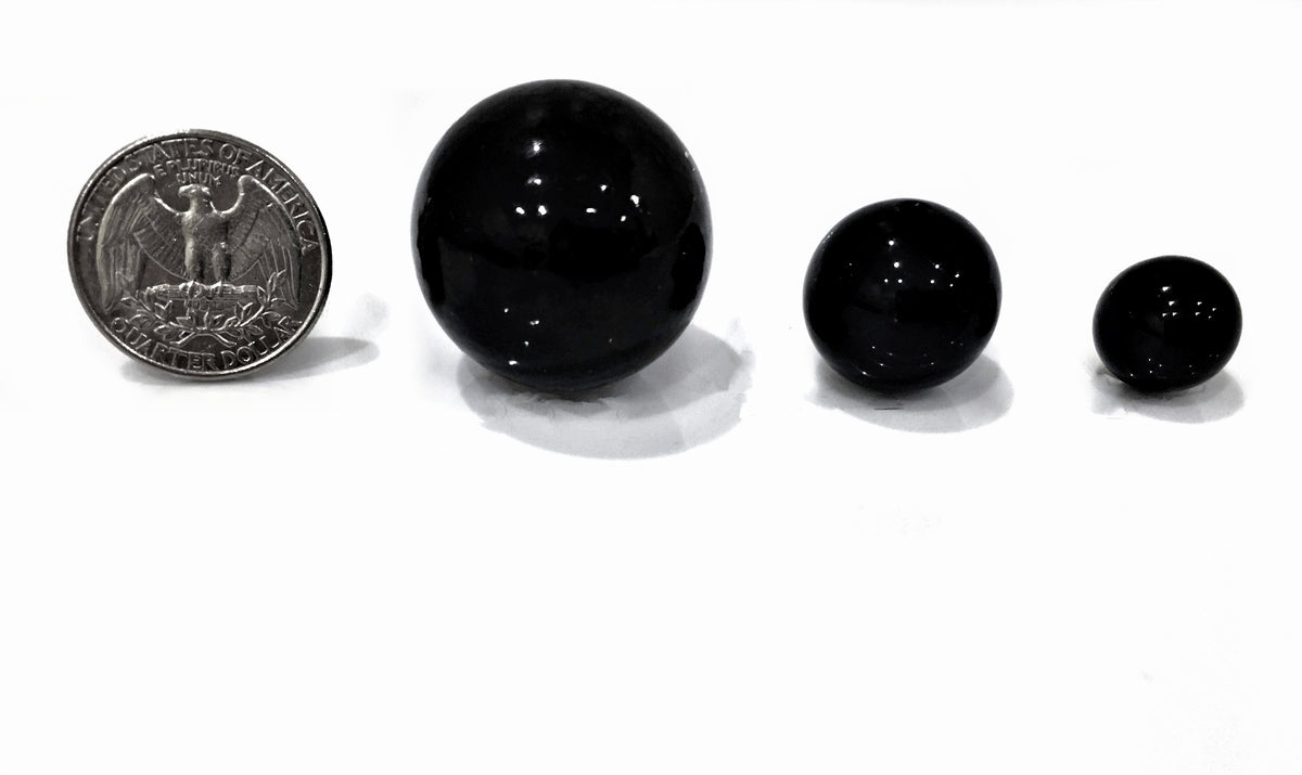 „Schwimmende“ schwarze Perlen – kein Loch Jumbo/verschiedene Größen Vasendekorationen