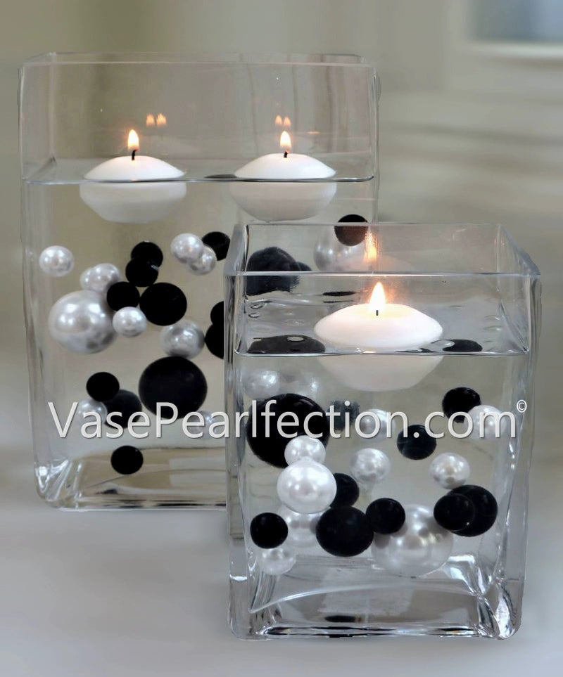 Winter Vase Filler, Christmas Vase Fillers, Floating Gel Beads, Floating  Candles Beads, Vase Filler Pearl Beads for Vases Tables Parties Decor