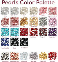 Custom Color / Sample Packs Options: Pearls, Gems and Transparent Water Gels for Floating Effect