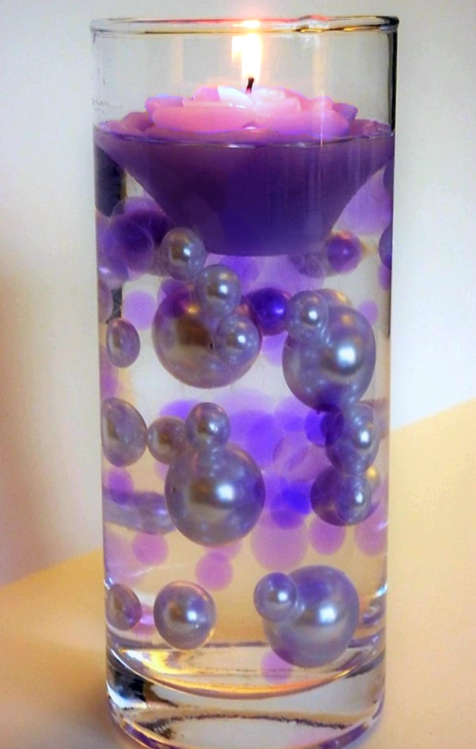 * Liquidation * Jumbo Lavender Sparkling Gems - Décorations de vase et dispersion de table