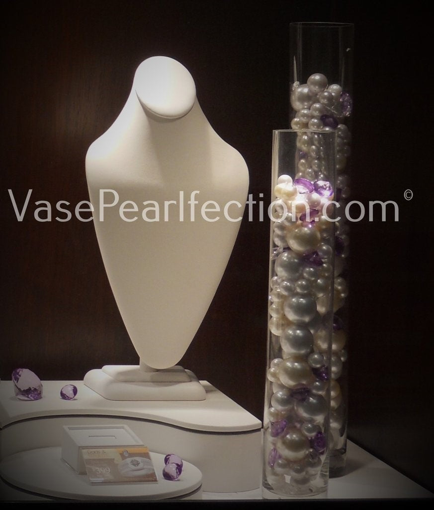 SDJMa Independence Day Vase Filler Floating Pearls - Clear Water
